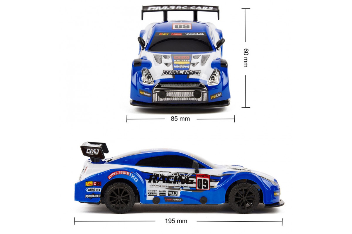Автомобіль на радіоуправлінні KS Drive 19599OB 1:24, 2.4 ГГц (Ghz), блакитний