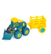 Детская машинка инерционная "Строительная" 2018-55 с прицепом  Вид 3