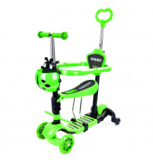 Самокат детский 3-х колесный 5 в 1 JR3-101-GR, до 25 кг