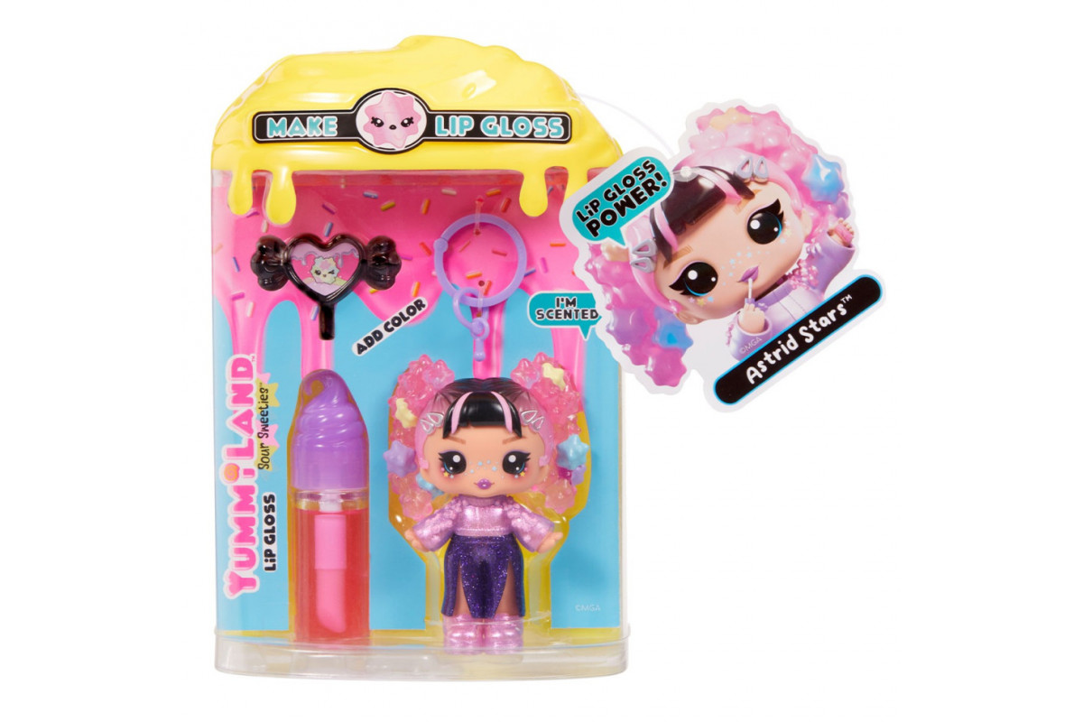 Детский игровой набор с куклой "Астрид Старс" YUMMILAND 545859 с блеском для губ