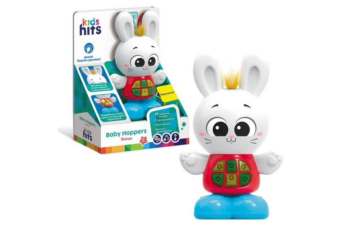 Інтерактивно музична іграшка "Чарівні звірята Зайка" KH11/002