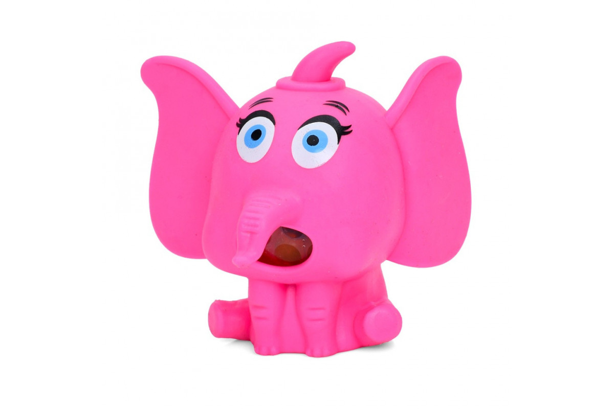 Дитяча іграшка антистрес "Слоник" MS 4139(Pink) водяний орбіз