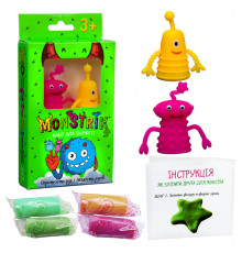 Набор для творчества "Monstrik" Strateg 71823 (укр.) Зеленый