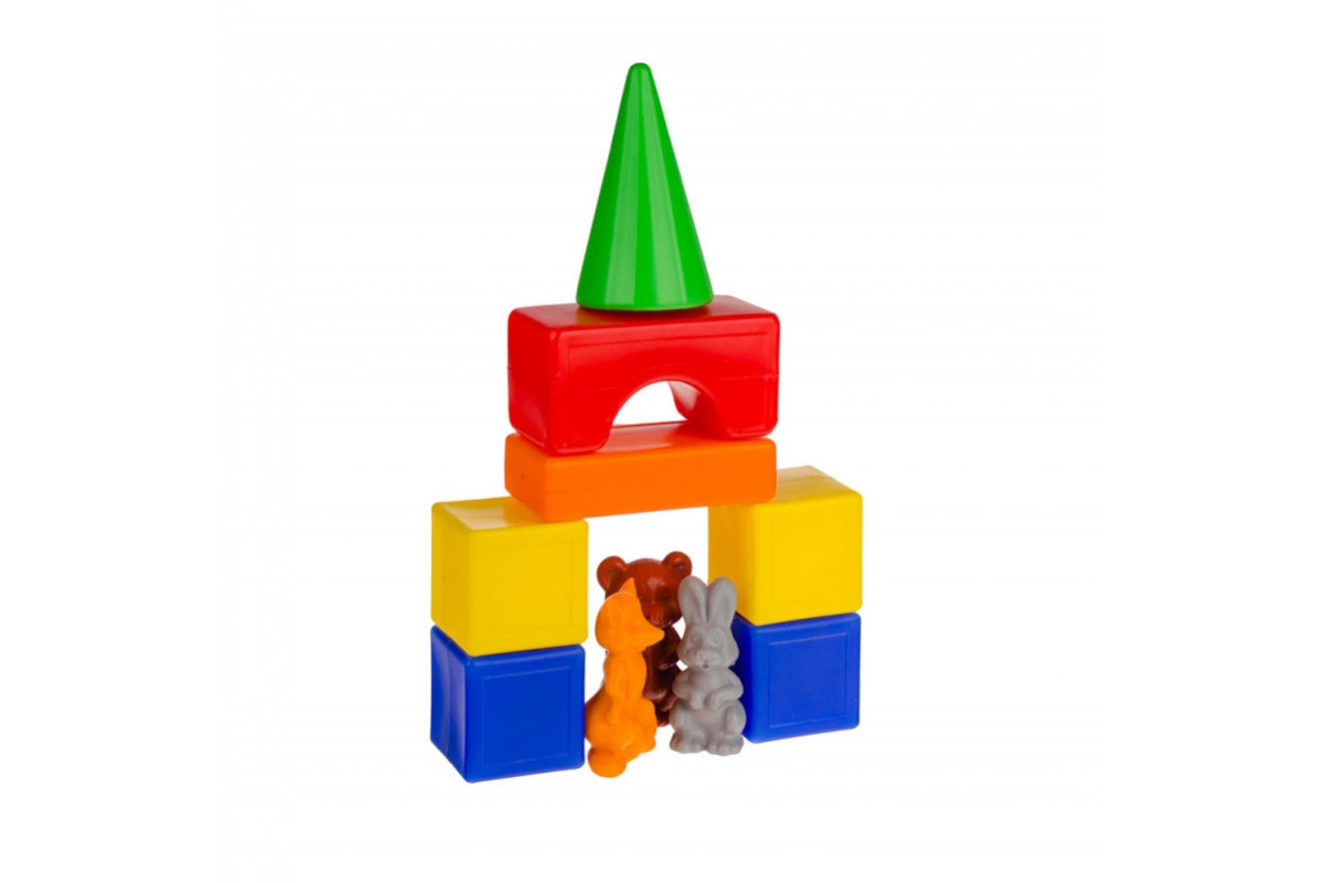 Конструктор "Теремок" №1 1-064 20 деталей