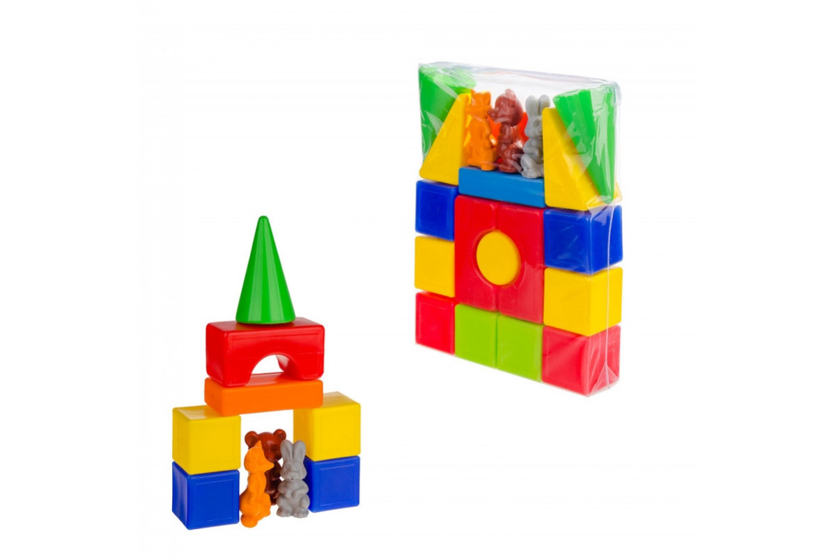 Конструктор "Теремок" №1 1-064 20 деталей