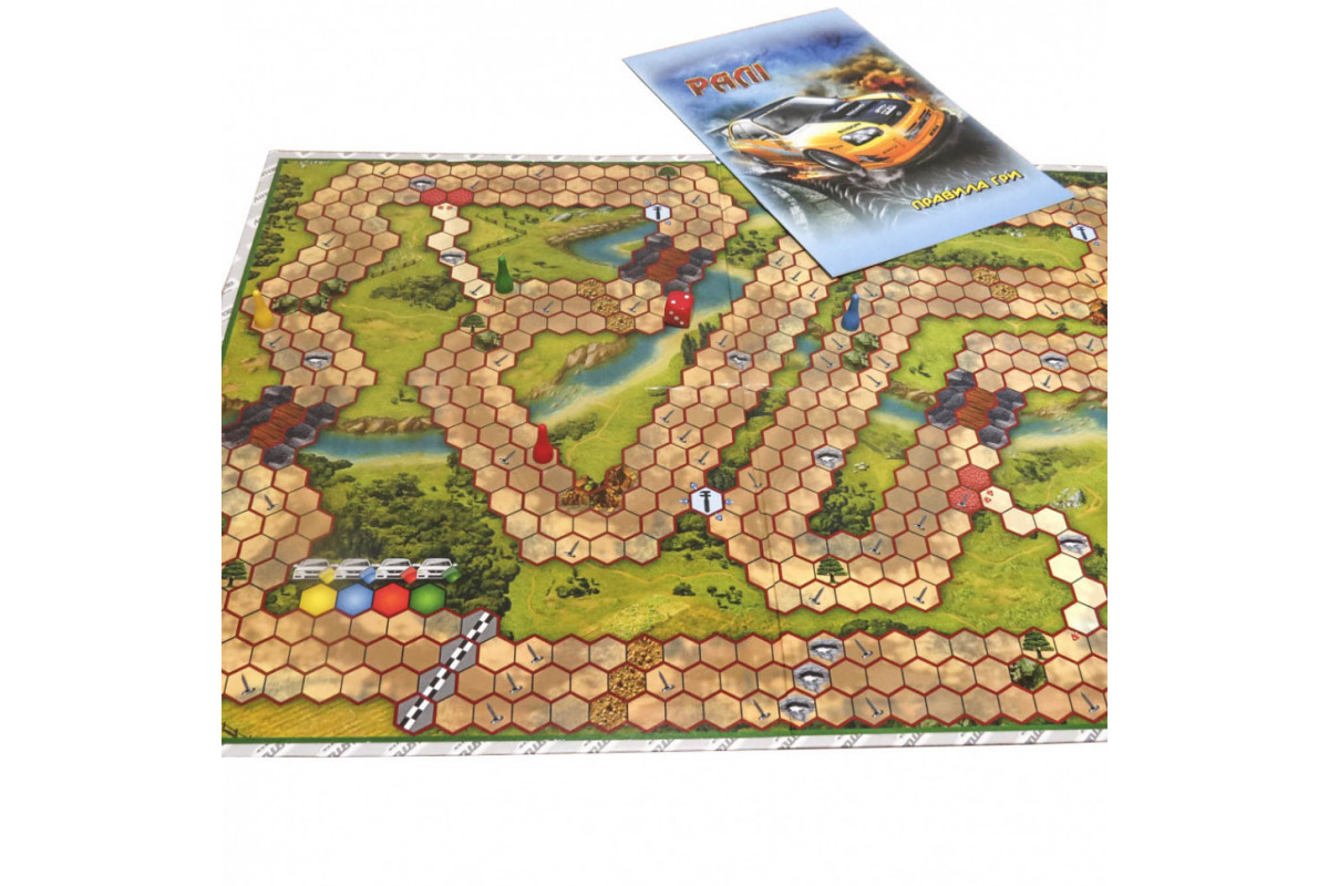 Настольная игра "Ралли" 0857 на укр. языке