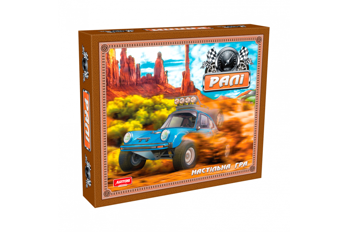 Настольная игра "Ралли" 0857 на укр. языке