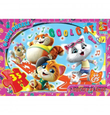 Детский пазл "44 котенка" YT50 плакат 35 элементов