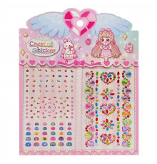 Наклейка камни XY-008-2(Multi-Color) для авто, ноутбуков, телефонов