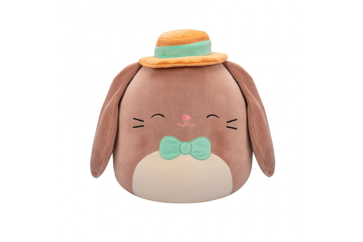 Мягкая игрушка Зайчик Янг в шляпке Squishmallows SQER00926, 13 см