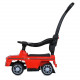 Детская каталка-толокар M 5043L-3 красный, c родительской ручкой