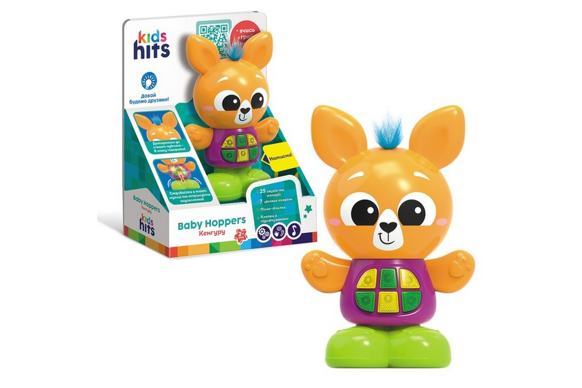 Интерактивно музыкальная игрушка "Волшебные зверята Кенгуру" KH11/001