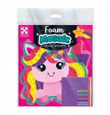 Набор для творчества "Веселый Единорог" VT4511-20 с мягкой мозаикой и стразами