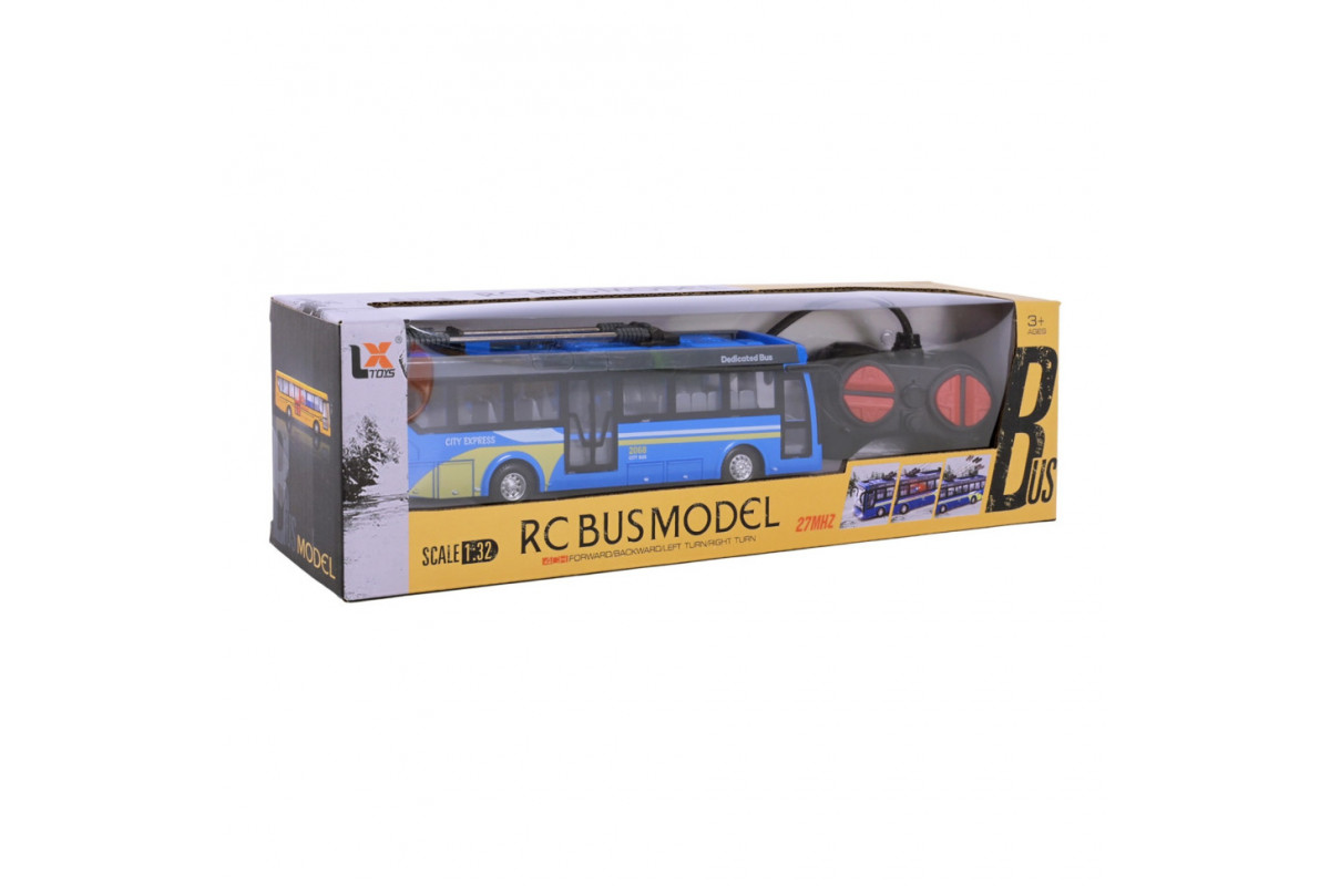 Дитячий Тролейбус yна радіоуправлінні 135-2 світові ефекти