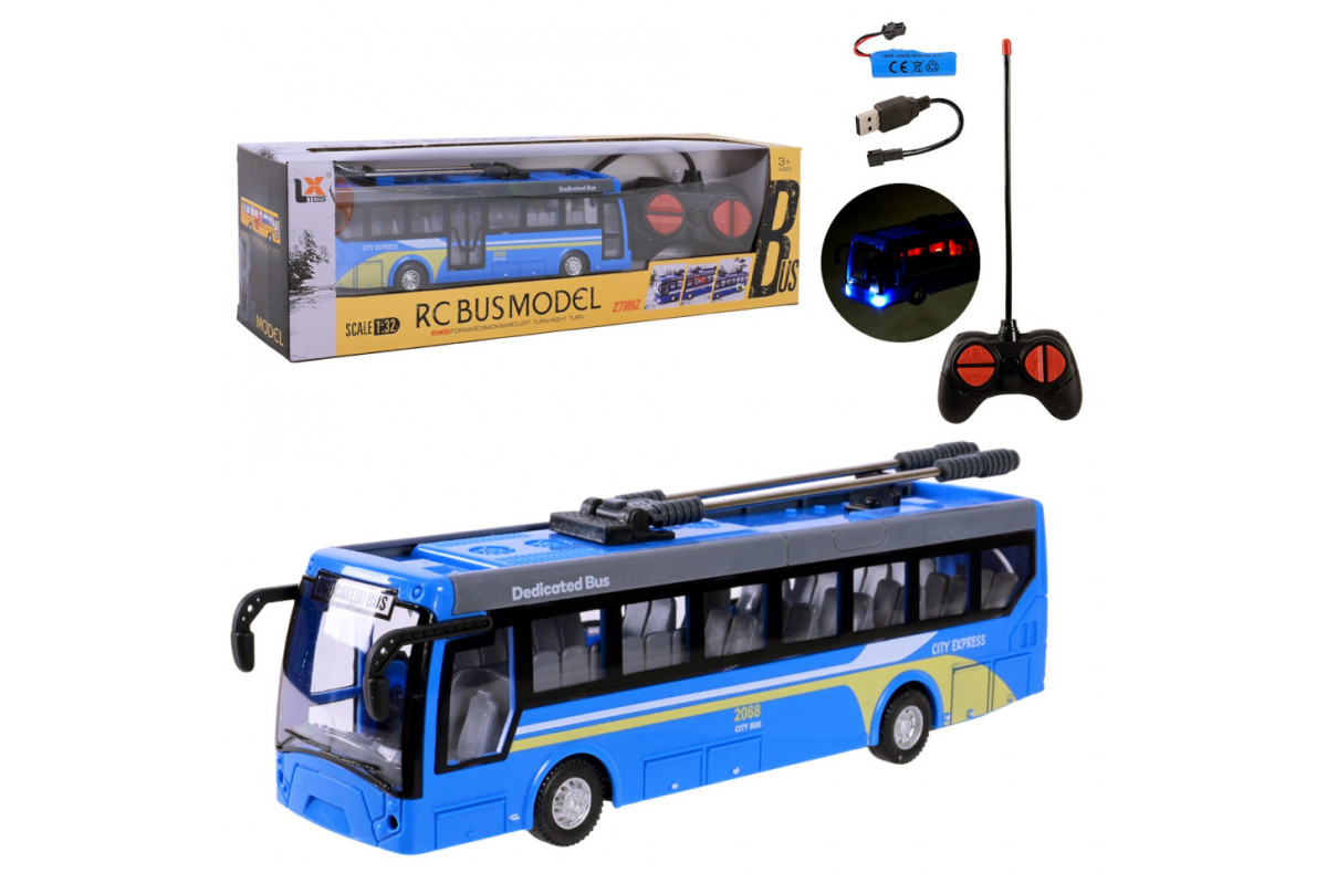 Дитячий Тролейбус yна радіоуправлінні 135-2 світові ефекти