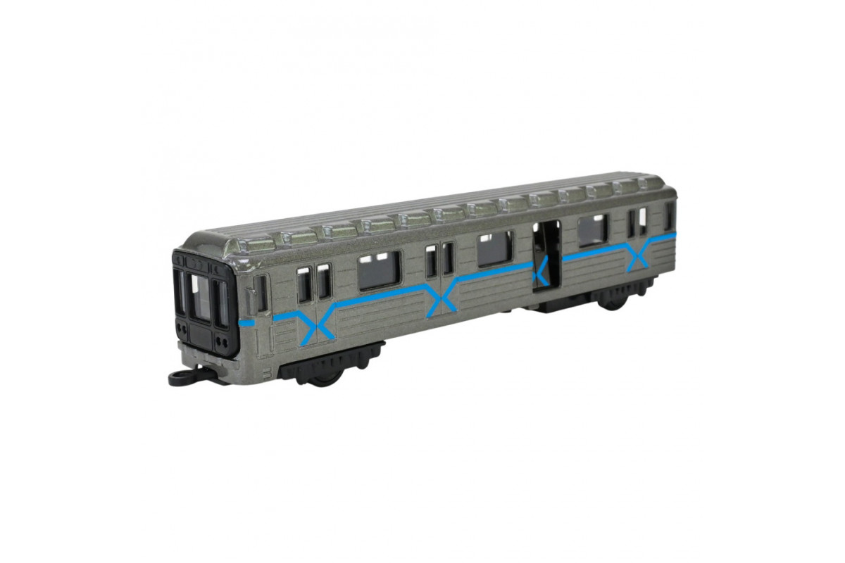 Детский игровой Вагон-метро 7875M(Grey) масштаб 1:43