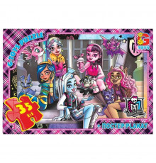 Детский пазл "Монстер Хай" MH009 постер, 35 элементов