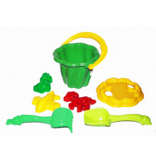 Песочный набор "Ромашка" №1 1098 Зеленый