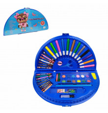 Детский набор для творчества и рисования MK 3918-2 в чемодане Сова