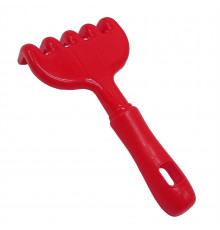 Детские игрушечные грабельки "Г-5" 1-107, размер 18,5 см Красный