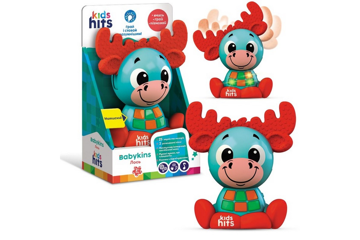 Интерактивно музыкальная игрушка "Волшебные зверята Лось" KH10/001