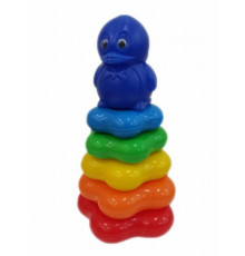 Детская развивающая пирамидка Colorplast 1-082 , 6 секций