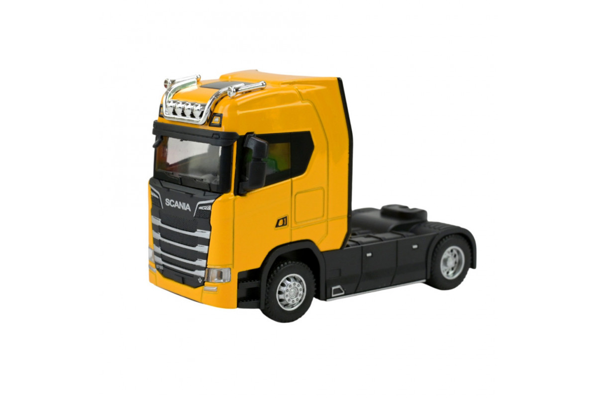 Детский игрушечный трейлер AP7539AB(Yellow) свет, звук