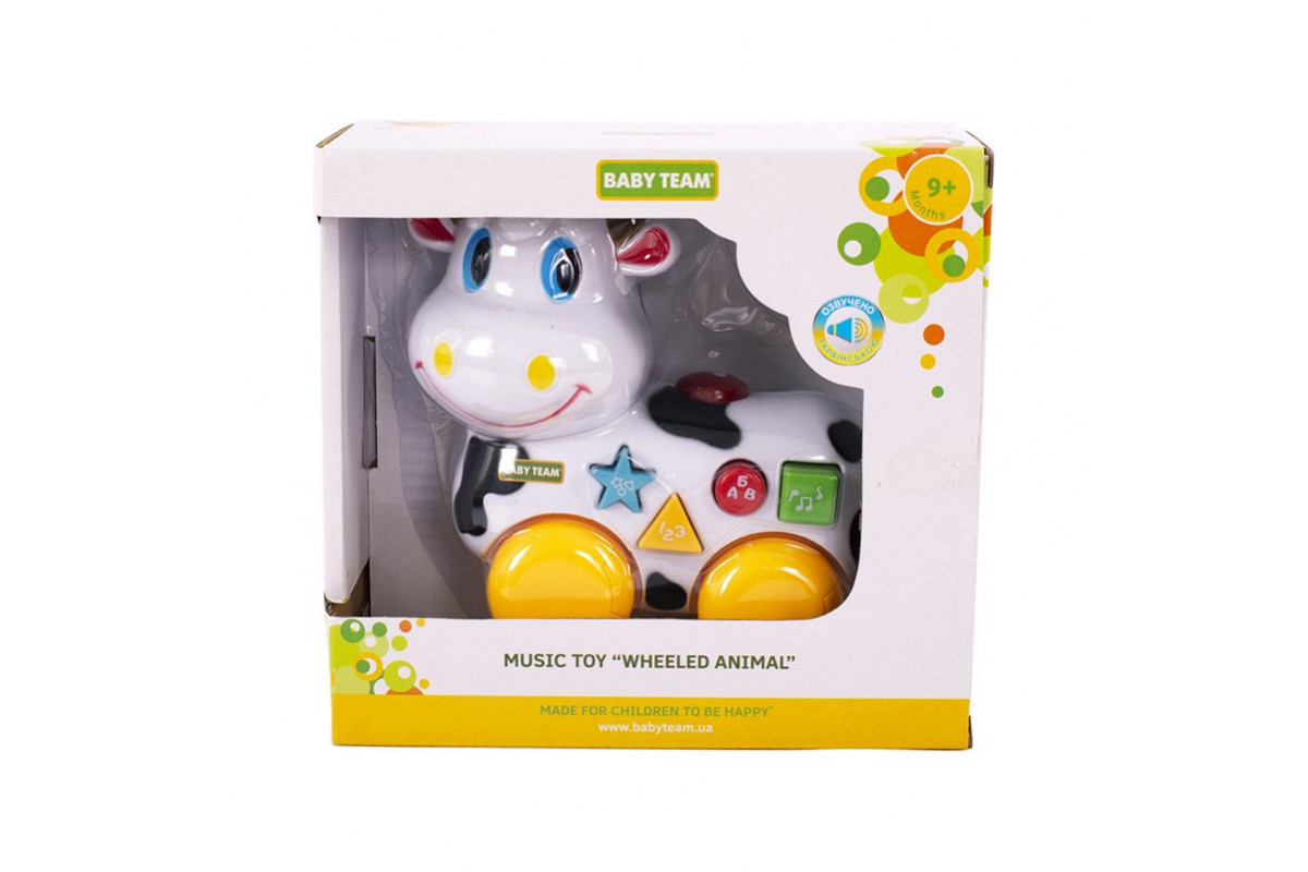 Детская музыкальная игрушка "Животное-каталка" 8641