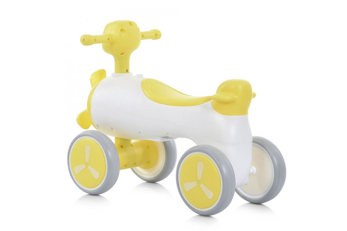Детская каталка-толокар M 5854E-6 желтый, до 25 кг