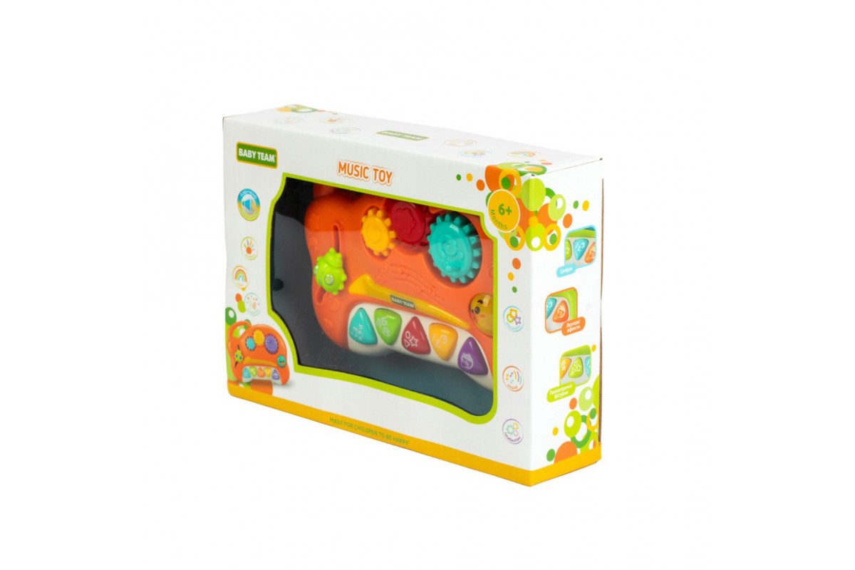 Дитяча музична іграшка "Забавка" 8645(Orange) помаранчевий