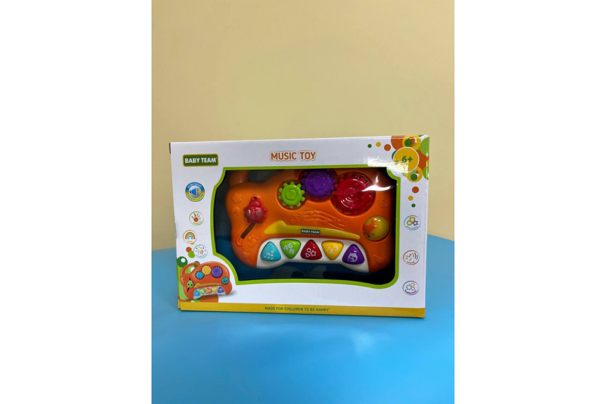 Дитяча музична іграшка "Забавка" 8645(Orange) помаранчевий
