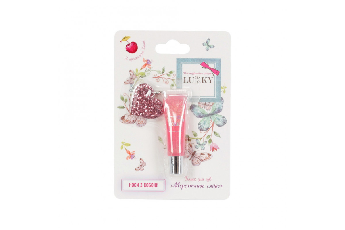 Дитячий блиск для губ "Мерехливе сяйво" T18883 ніжно-рожевий