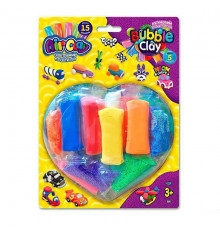 Креативное творчество из пластилина "Air Clay+Bubble Clay" ARBB-03-02 блистер 15 брикетов