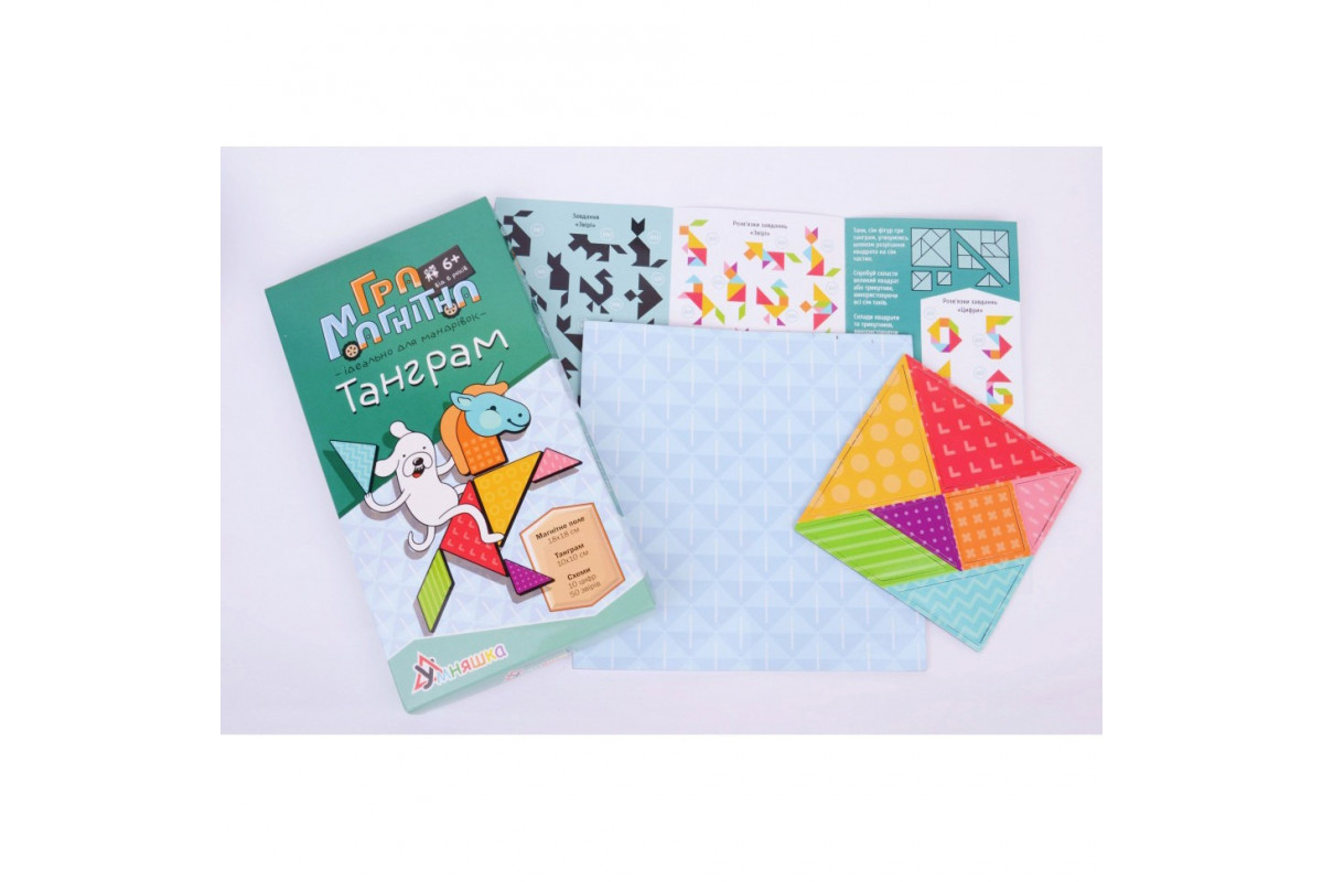 Детская магнитная игра "Танграм" 1487 от 6 лет