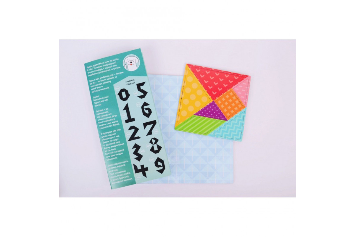 Детская магнитная игра "Танграм" 1487 от 6 лет