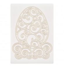 Картина-трафарет для раскрашивания песком "Пасхальное яйцо" Sand Box T-a5124 А5