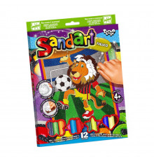 Набор для творчества "SandArt" SA-02-01…10 фреска из песка  Лев