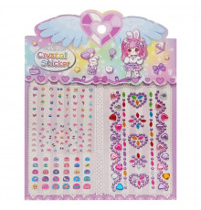 Наклейка камни XY-008-2(Violet) для авто, ноутбуков, телефонов