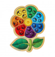 Настольная развивающая игра "Цветик-семицветик-2" Ubumblebees (ПСФ039) PSF039 сортер с карточками