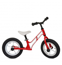 Беговел Profi Kids HUMG1207A-2 колеса 12 дюймов красно-белый