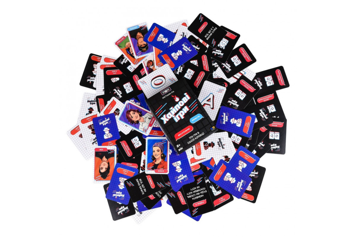 Настольная игра "Хайповые игры 3 в 1" 30946 инструкция, игральные карты