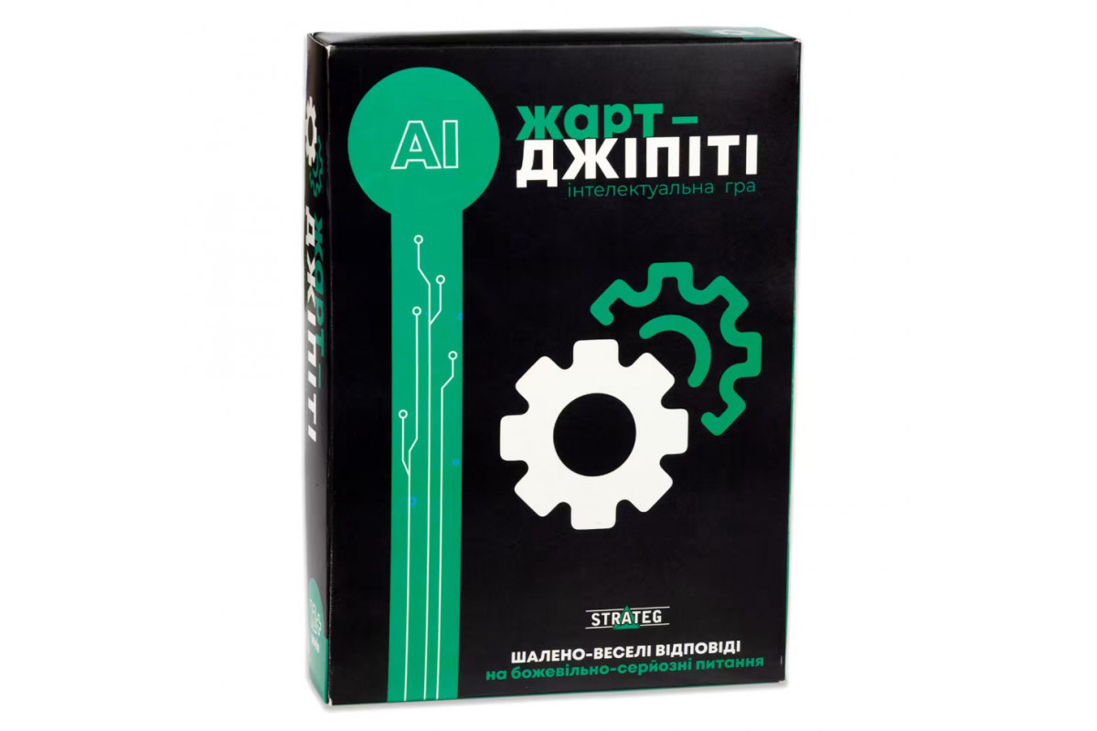 Настольная карточная игра Шутка-Джипити 30494 на украинском языке