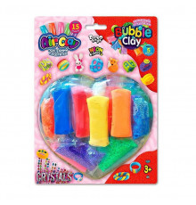 Креативное творчество из пластилина "Air Clay+Bubble Clay" ARBB-03-01 блистер 15 брикетов