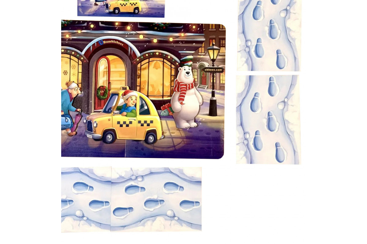 Детская настольная игра "Кто был на улице?" (ПСД294) PSD294 деревянная