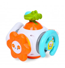 Бизиборд-погремушка "РАКЕТА" 99-17 подвижные детали, трещотка