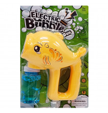 Детский генератор мыльных пузырей "Рыбка" F2288(Yellow) 60 мл