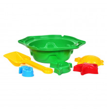 Дитяча іграшка "Набір пісочний К" ТехноК 1431TXK у сітці Зелений