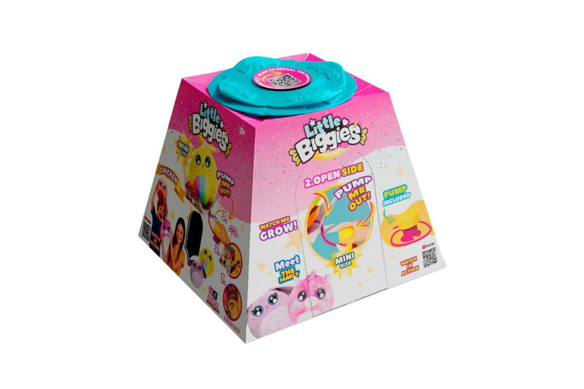 Ігровий набір серії «Little Foodies» W2 - Полуниця Biggies BIG002-ST надувна іграшка, насос 22см