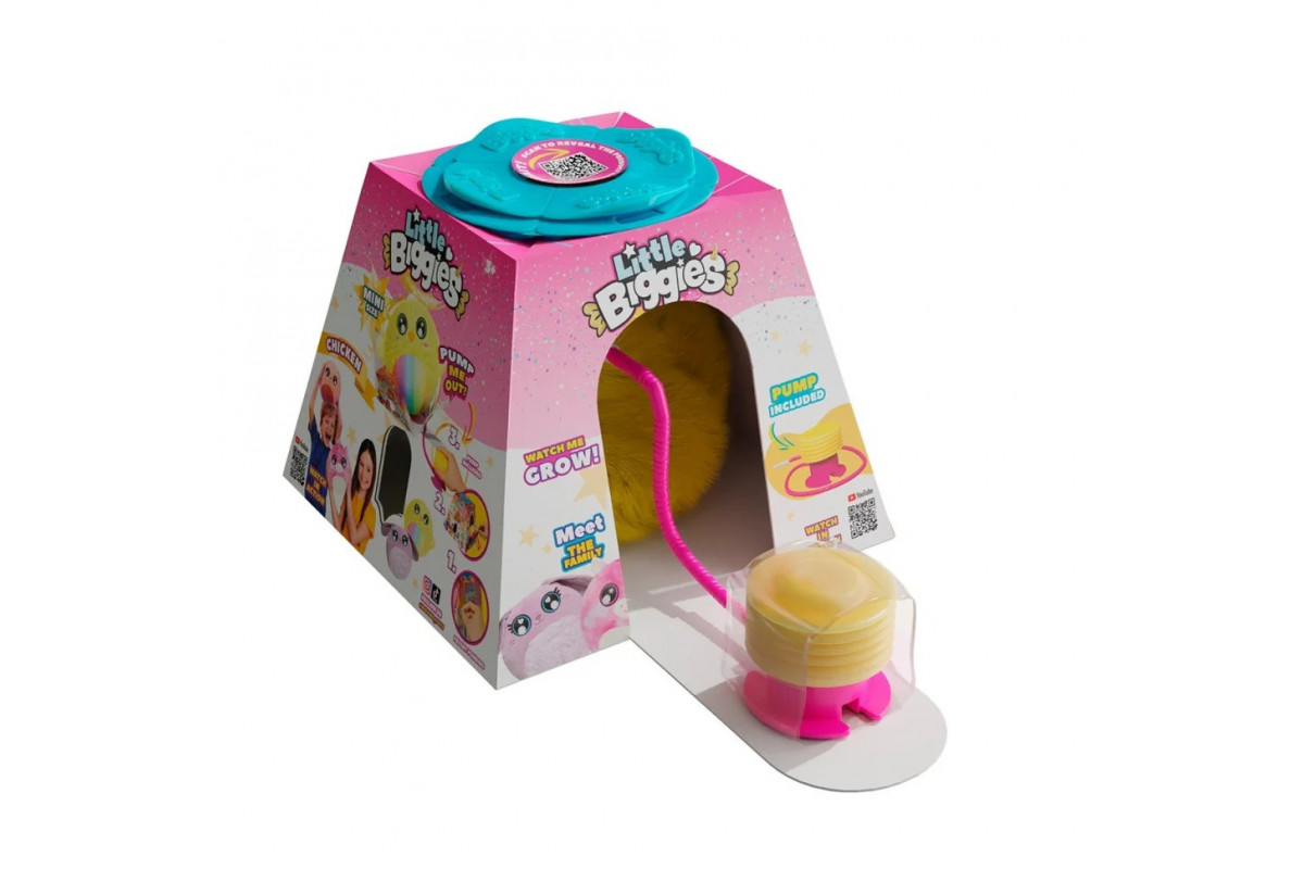 Ігровий набір серії «Little Foodies» W2 - Полуниця Biggies BIG002-ST надувна іграшка, насос 22см