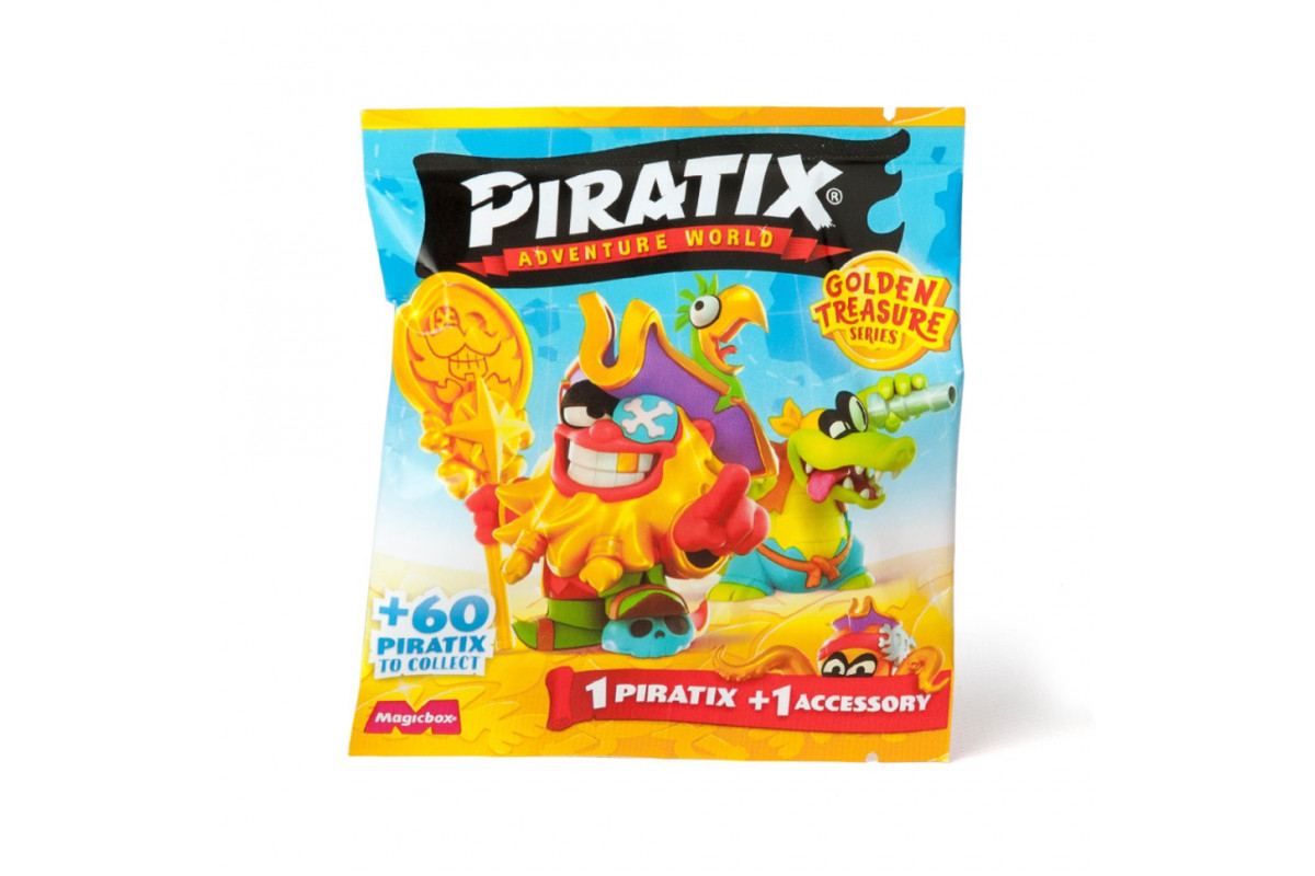 Детская игрушечная фигурка-сюрприз PIRATIX PPX1D824IN00 серии "Golden Treasure" в ассортименте
